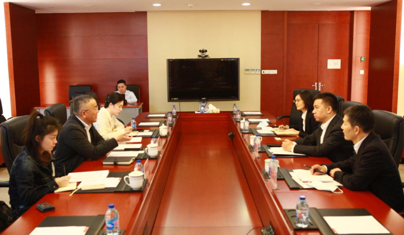 所党委书记总裁周小全接待上海企业文化与品牌研究所所长周元祝一行